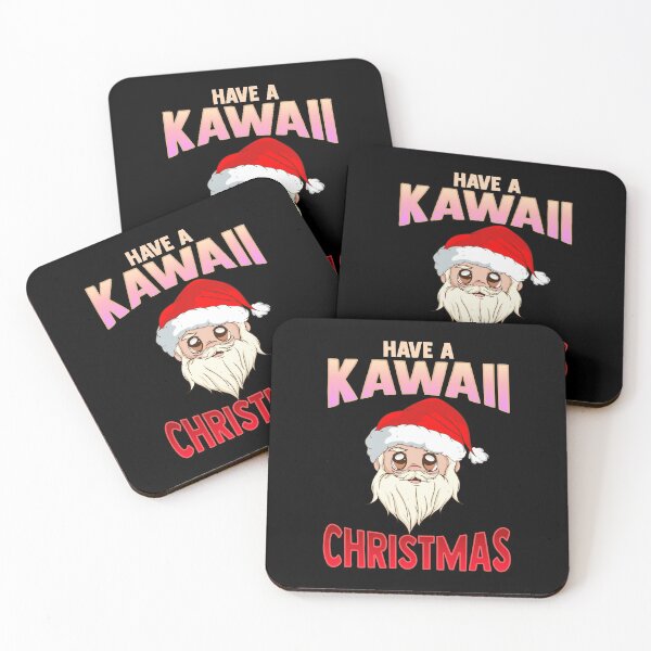 Item preview, Have a Kawaii Christmas Funny Anime Santa Claus designed and sold by perfectpresents.
