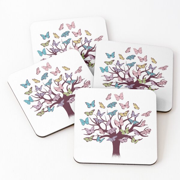 Item preview, Tree with butterflies. designed and sold by emphatic.