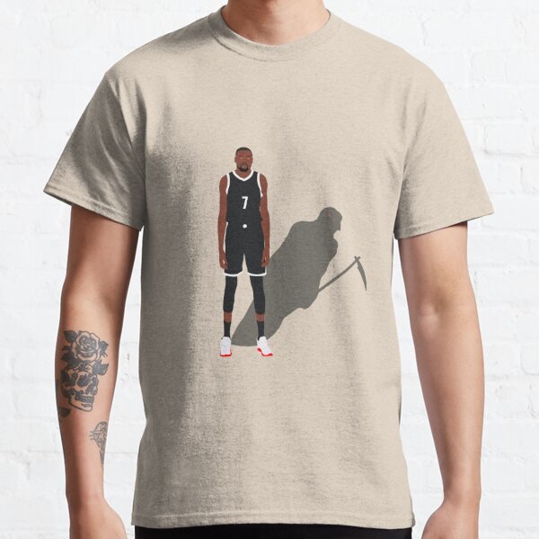 Nike / Jordan Men's Brooklyn Nets Kevin Durant #7 Grey Statement T-Shirt