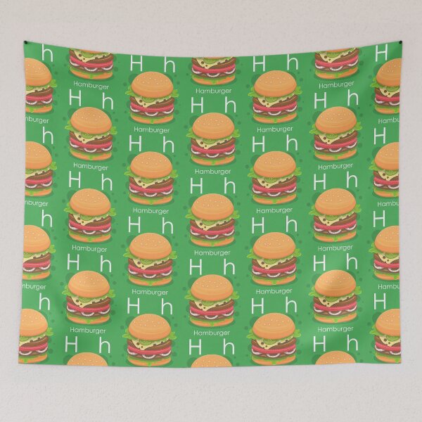 Item preview, H is for Hamburger designed and sold by Angele Gougeon.