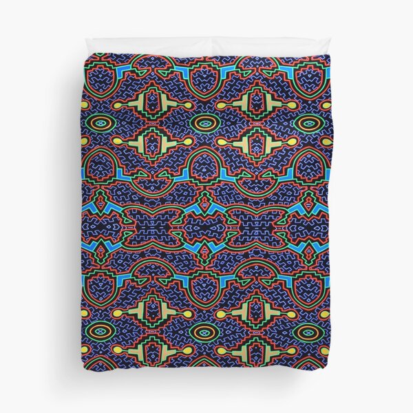 Psyometry Shipibo Duvet Cover