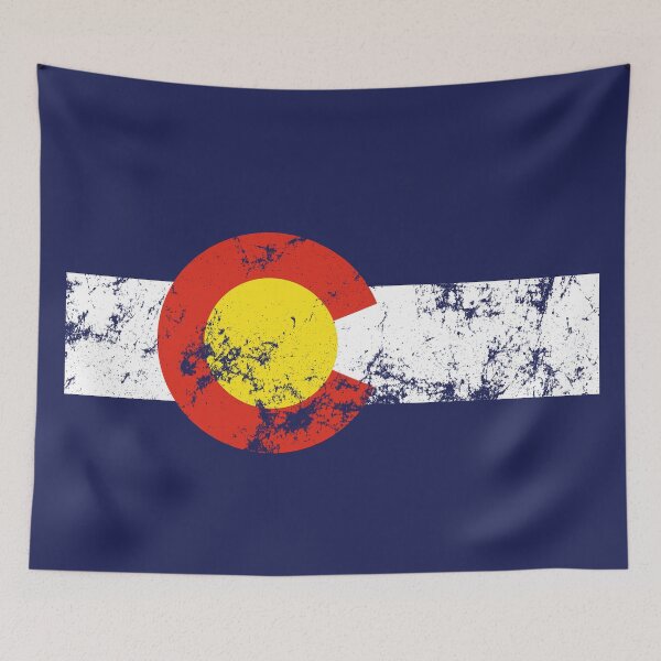 Item preview, vintage colorado flag designed and sold by inkzella.