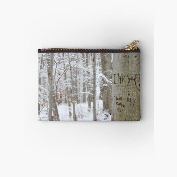 Item preview, Winter Trees Love Carvings, Knox Farm State Park Winter 2013 designed and sold by Jocelyn Sperduto Art.