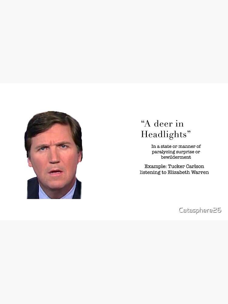 "Tucker Carlson Definition " Coffee Mug for Sale by Catasphere26