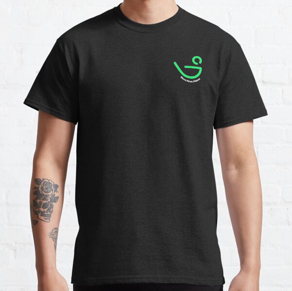 Move Move Pilates Bendy Green/White Classic T-Shirt