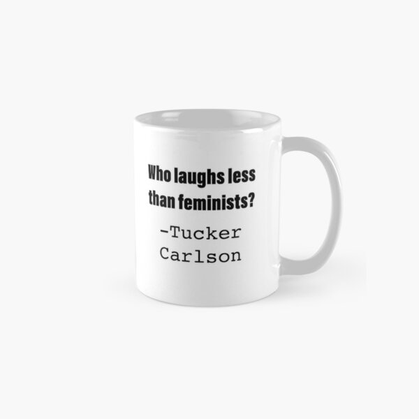 Tucker Carlson smirking  Classic Mug