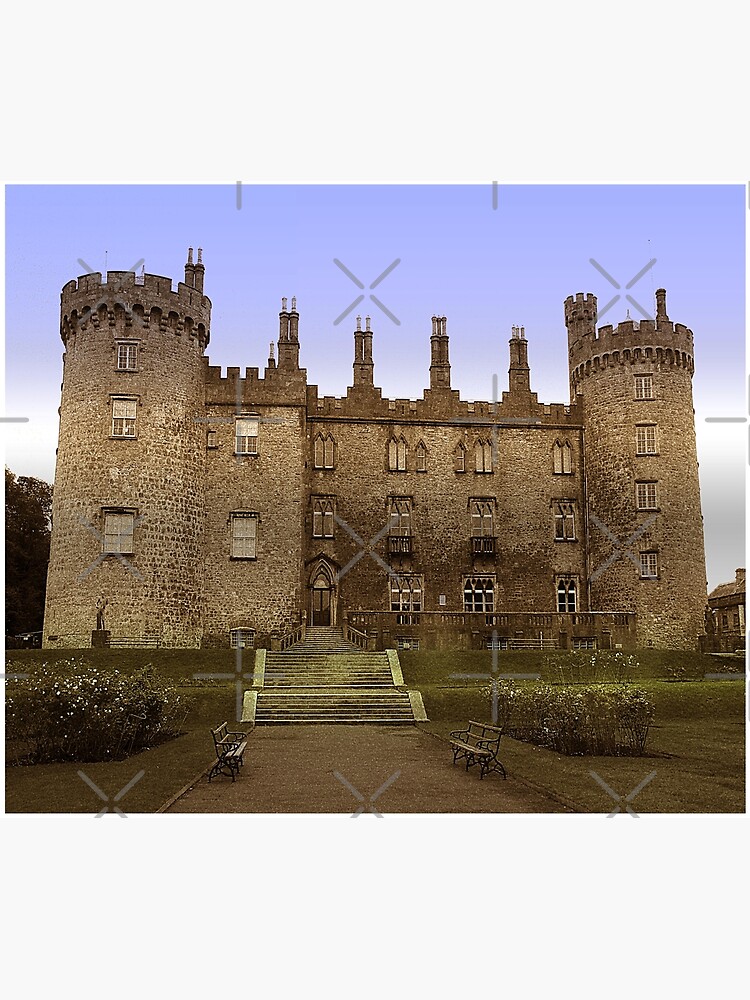"Kilkenny Castle, Kilkenny City, Republic of Ireland" Shower Curtain for Sale by DiamondWillow