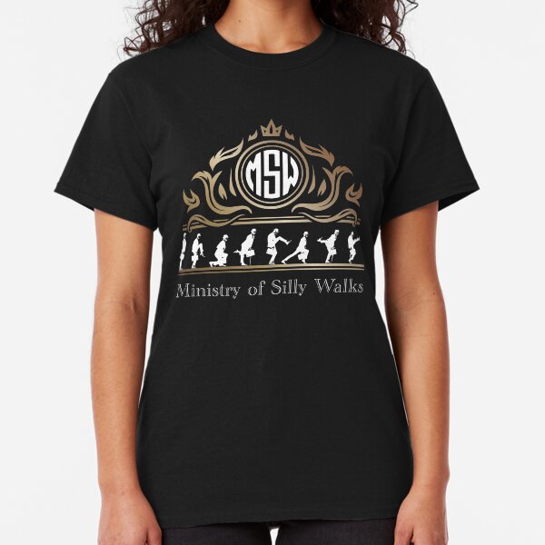 Ministry of Silly Walks Royal Majesty Emblem Classic T-Shirt