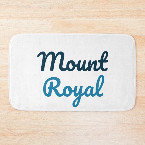 Item preview, Mount Royal University Cursive Logo designed and sold by Everyday Designs.
