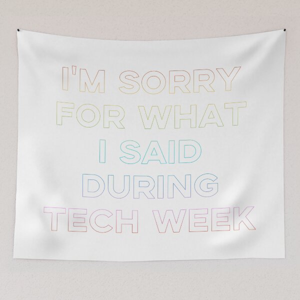 Item preview, tech week designed and sold by astroillogical.