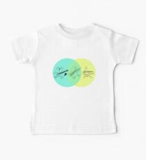 Keytar Platypus Venn Diagram Baby Tee