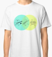 Keytar Platypus Venn Diagram Classic T-Shirt