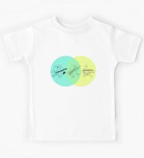 Keytar Platypus Venn Diagram Kids Tee