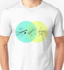 Keytar Platypus Venn Diagram Unisex T-Shirt