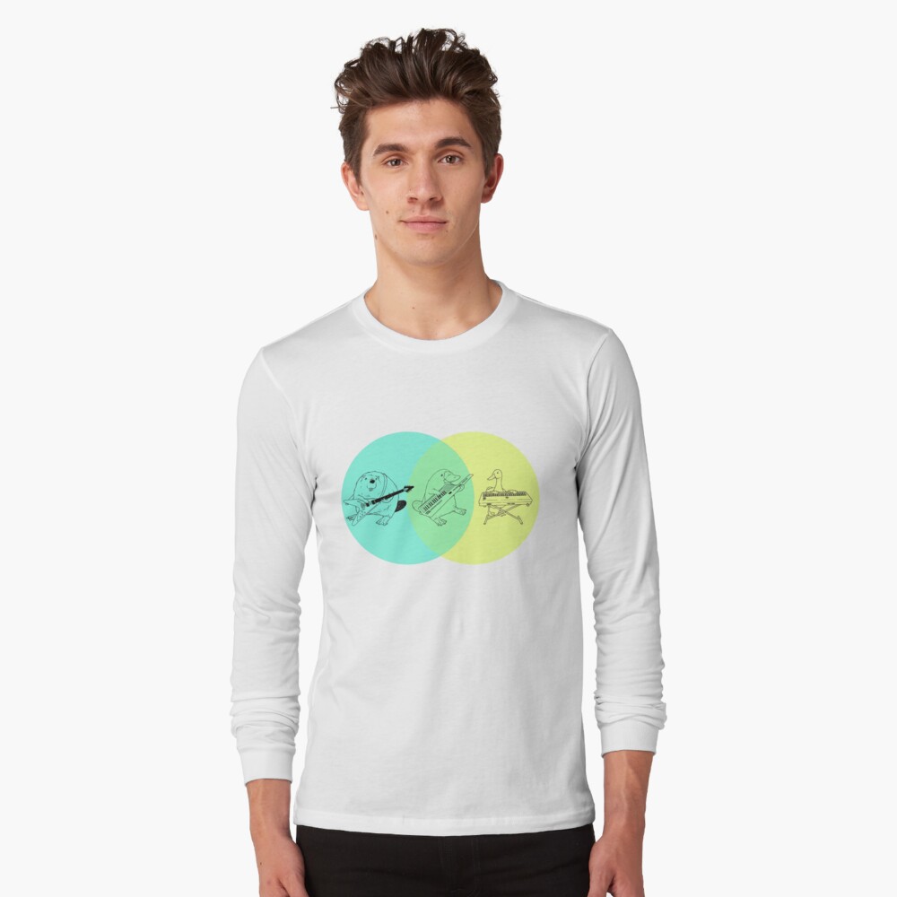Item preview, Long Sleeve T-Shirt designed and sold by GuyBlank.