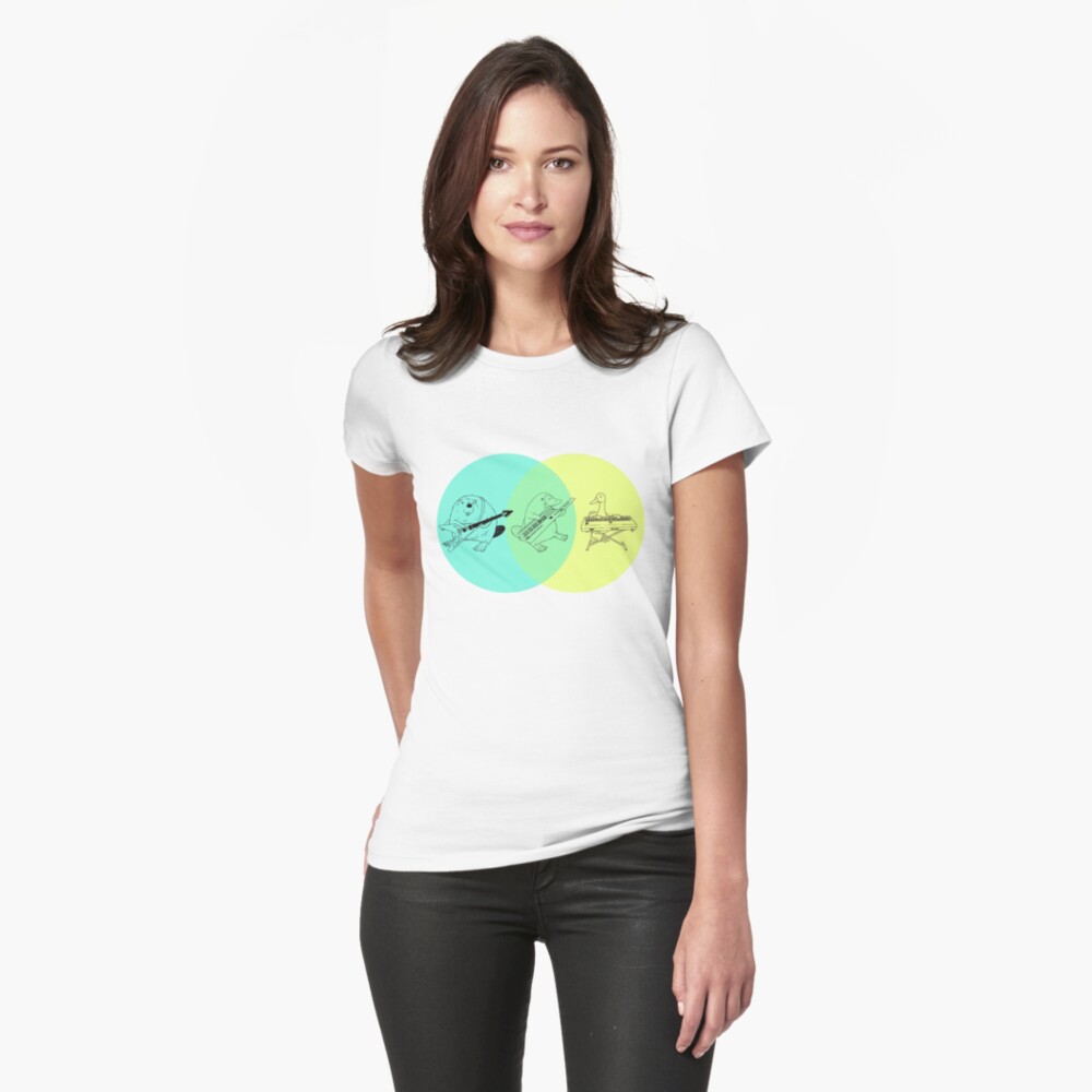 Item preview, Fitted T-Shirt designed and sold by GuyBlank.
