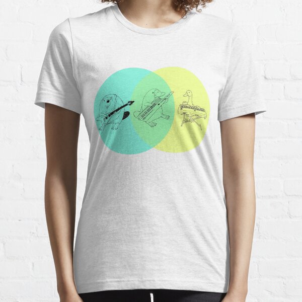 Keytar Platypus Venn Diagram Essential T-Shirt