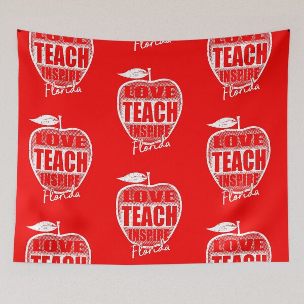 Item preview, Florida Teachers Protest Apple Red for Ed designed and sold by RiffXS.