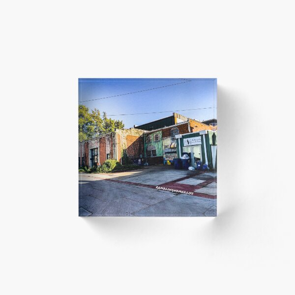 1227 A Little Urban Love Acrylic Block