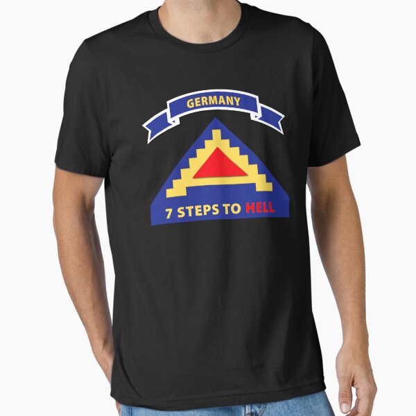 Item preview, Army - 7th United States Army  w 7 Steps Hell w Scroll designed and sold by Military Insignia Products.