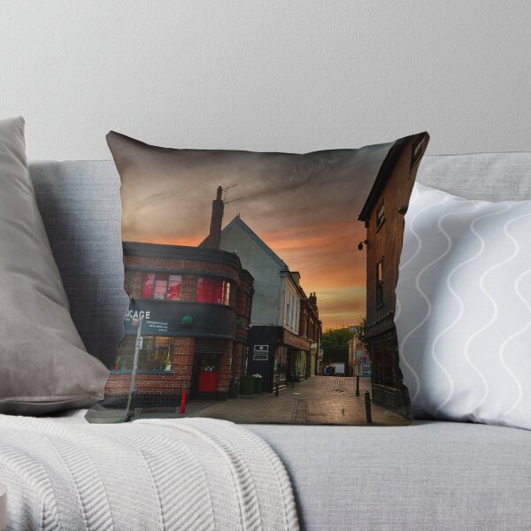 Pottergate at Dawn Throw Pillow