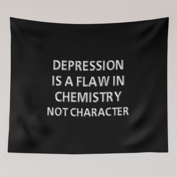 Item preview, Depression is a flaw in chemistry designed and sold by quinnhopp.