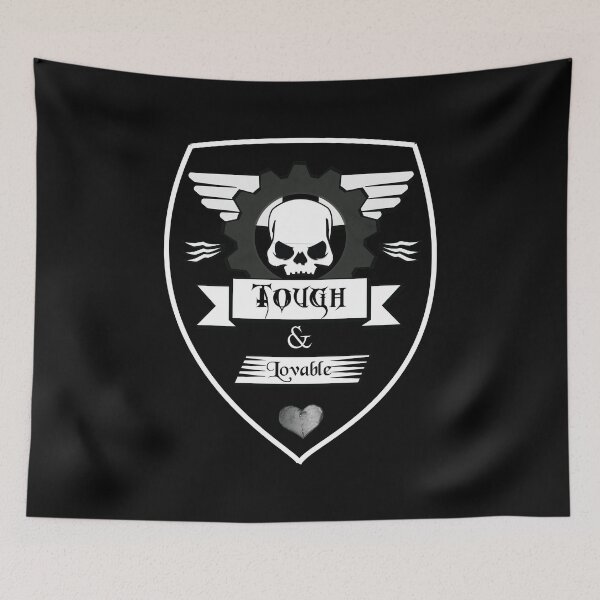 Item preview, Tough and Lovable designed and sold by eddyscanyon.