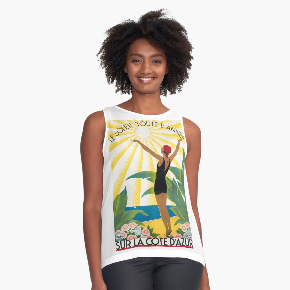 Item preview, Sleeveless Top designed and sold by retrographics.