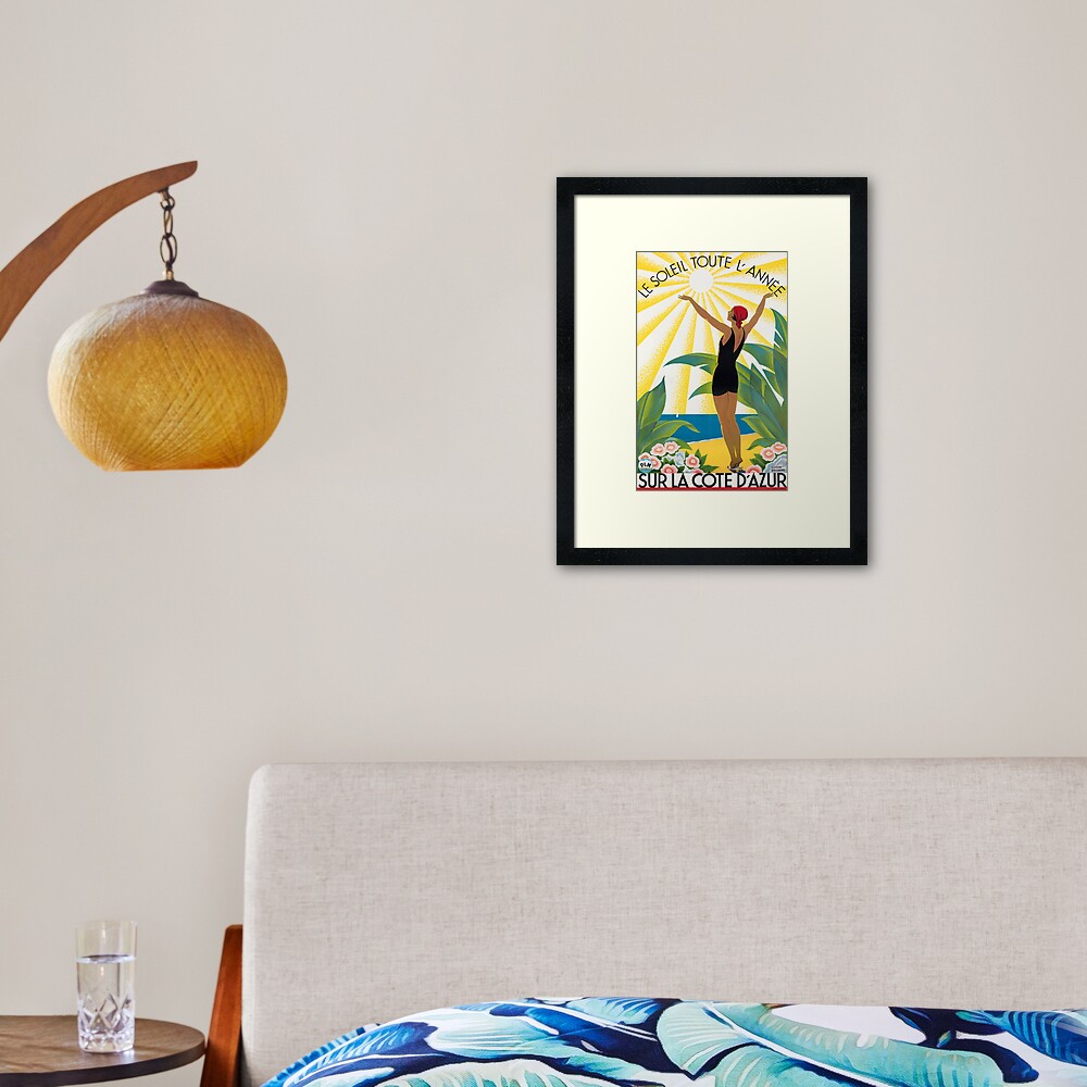 Item preview, Framed Art Print designed and sold by retrographics.