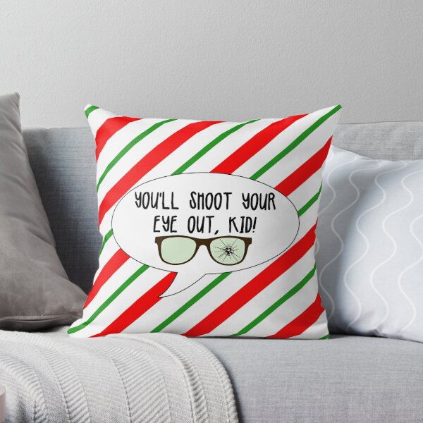 Fra-gee-lay Christmas Pillow, A Christmas Story Lumbar Pillow Cover, Leg  Lamp Holiday Pillow, Christmas Movie, Funny Christmas Gift X-XMS051 