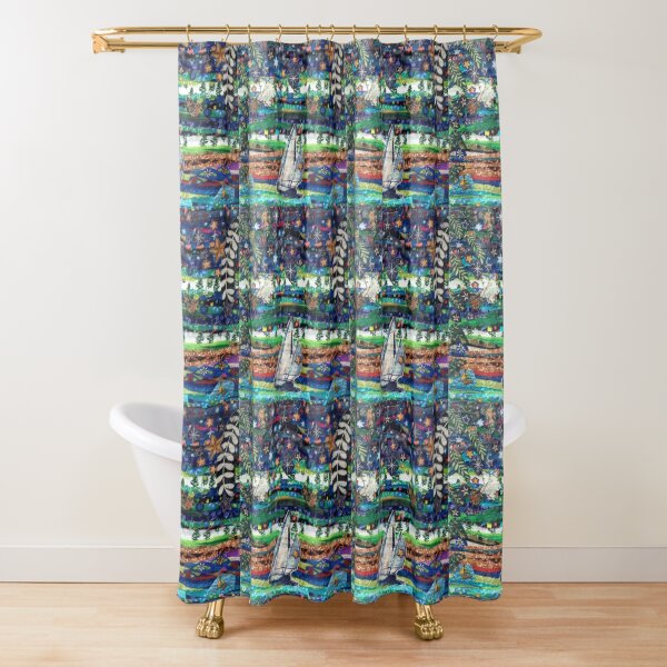 Twilight Cruise Shower Curtain