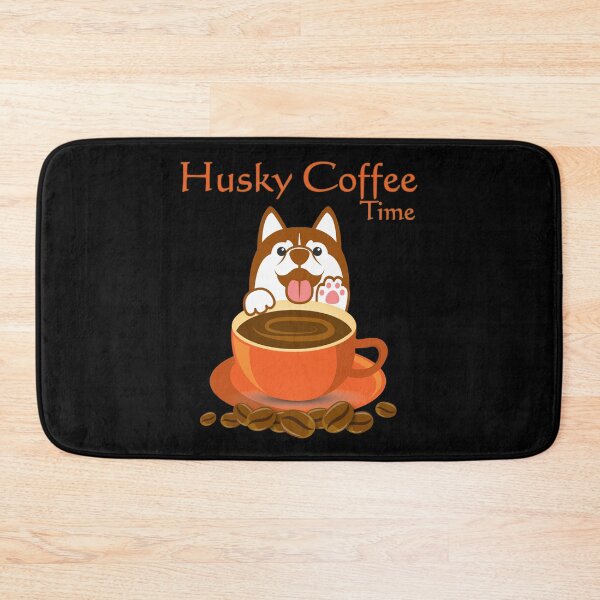 Item preview, Husky Coffee Time designed and sold by anbartshirts.