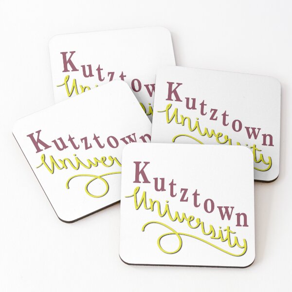 Item preview, Kutztown University Mixed Style Maroon and Yellow Sticker designed and sold by Ella Sandnes.