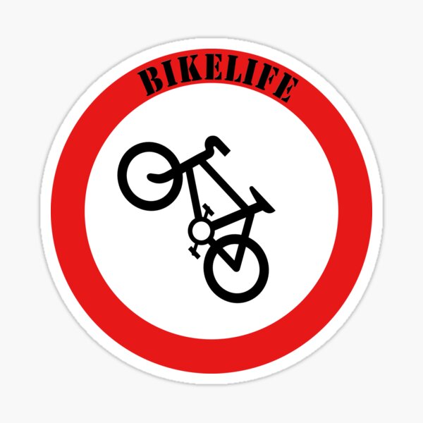 1x Red Harvey Hobbies Emoji Reflx Sticker Reflective Sticker Bikelife Bike Bmx 