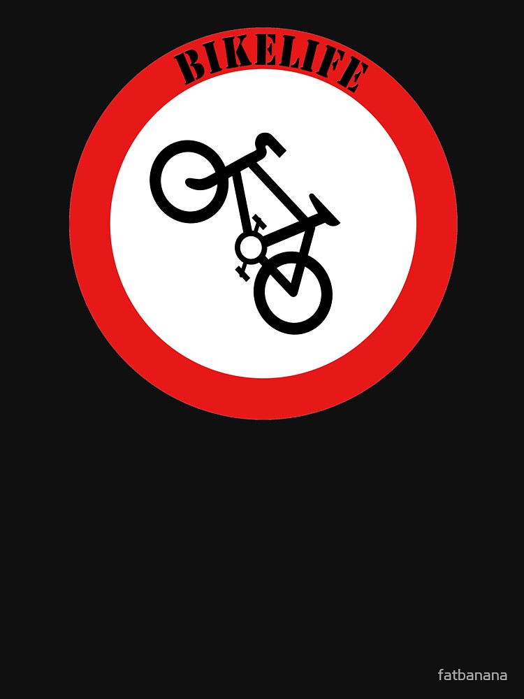 "Bikelife Wheelie" Tshirt for Sale by fatbanana Redbubble bikelife