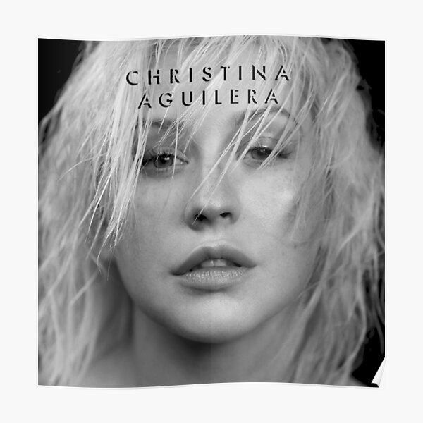 T458 Christina Aguilera The Liberation Tour Pop Music Cover Poster Art Print