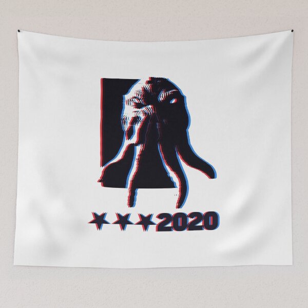 Item preview, Retro 3D Cthulhu for President 2020 designed and sold by Cthulhu4America.
