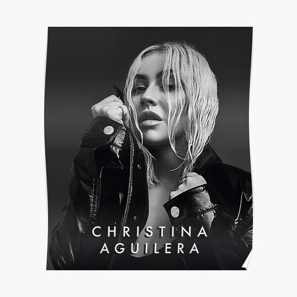 T458 Christina Aguilera The Liberation Tour Pop Music Cover Poster Art Print