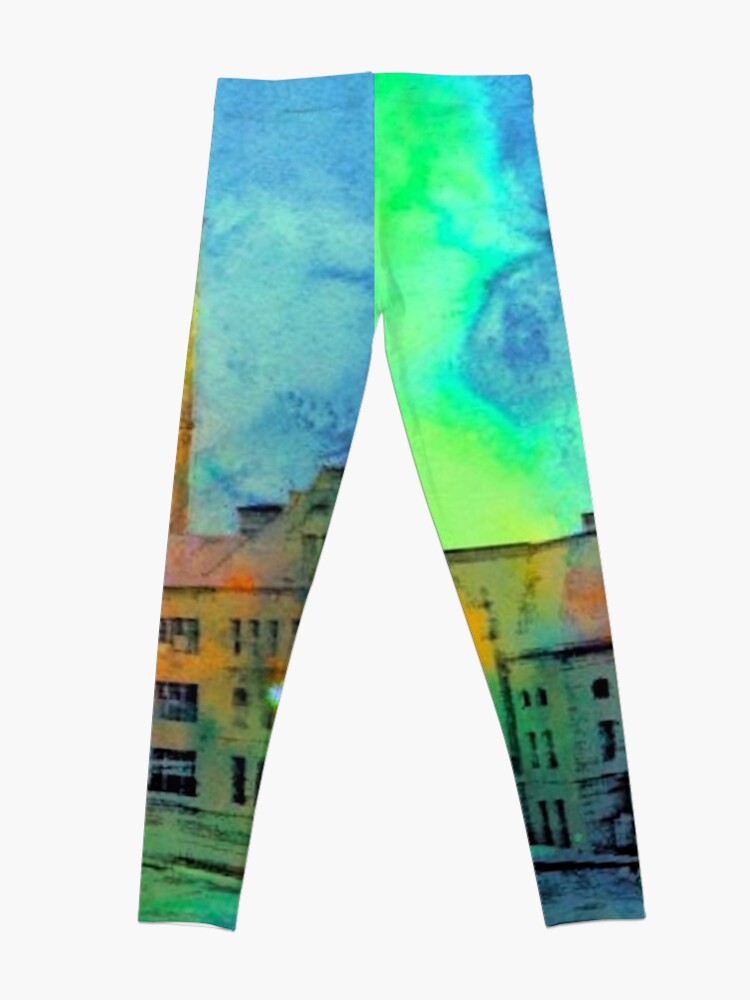 Alternate view of Clock Tower in Rain Leggings