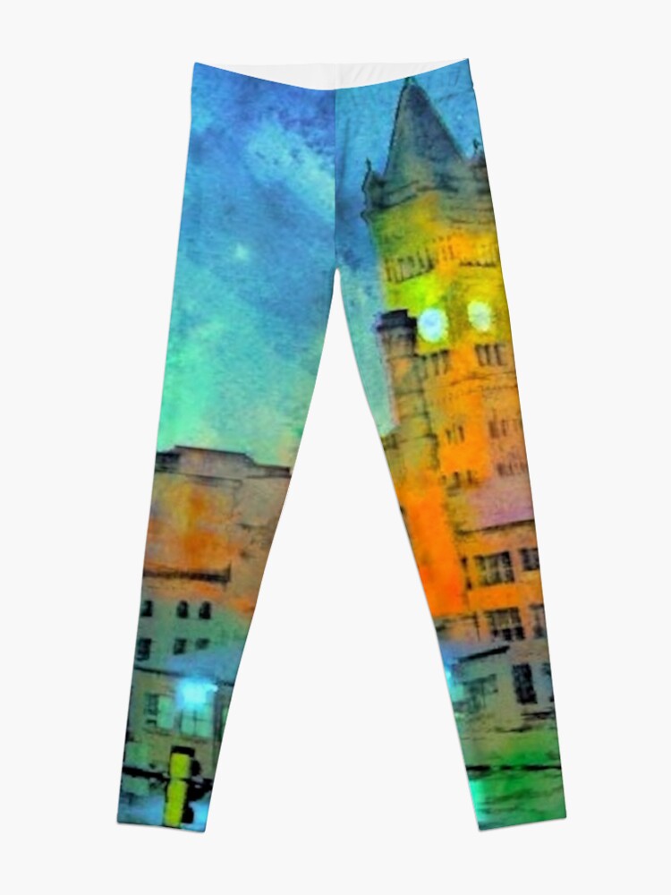 Alternate view of Clock Tower in Rain Leggings
