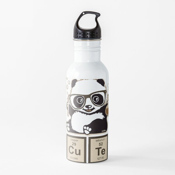 Chemistry panda discovered cute Water Bottle