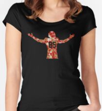 Splatter Kittle Fitted Scoop T-Shirt