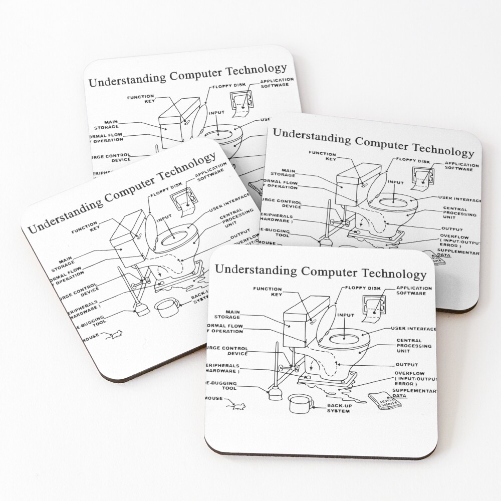 Item preview, Coasters (Set of 4) designed and sold by mynimo.