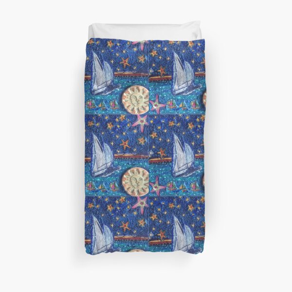 Starlight Cruise Duvet Cover