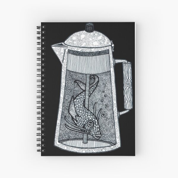 There was a fish in the percolator Spiral Notebook