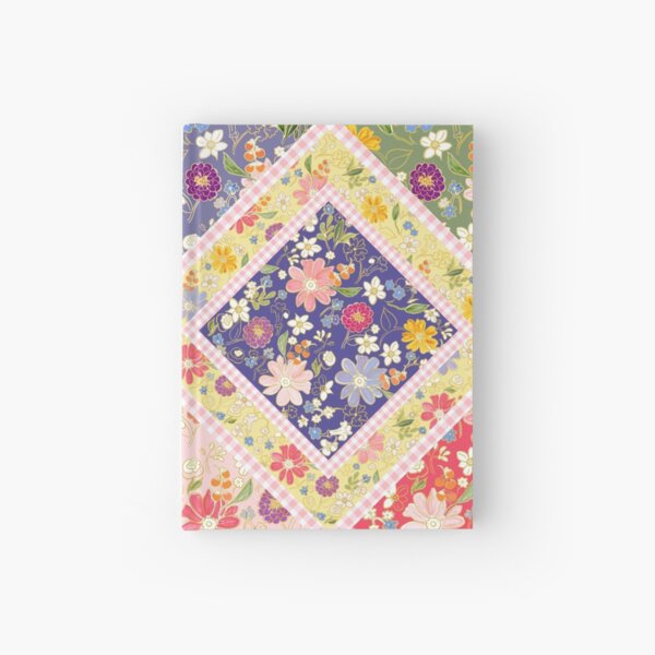 Hand-drawn floral fantasy by Tea with Xanthe Hardcover Journal