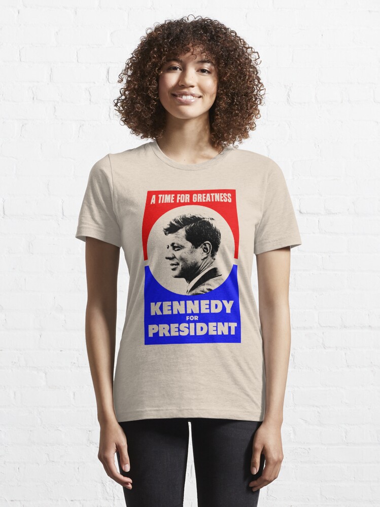 "JFK Kennedy For President" Tshirt by fontastic Redbubble