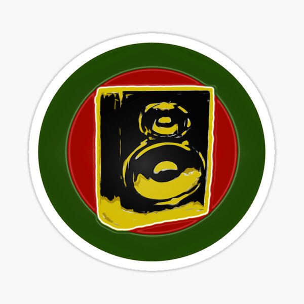 Aperçu de l'œuvre Boombox Reggae créée et vendue par Klaus Bremner (Autotelic Art).