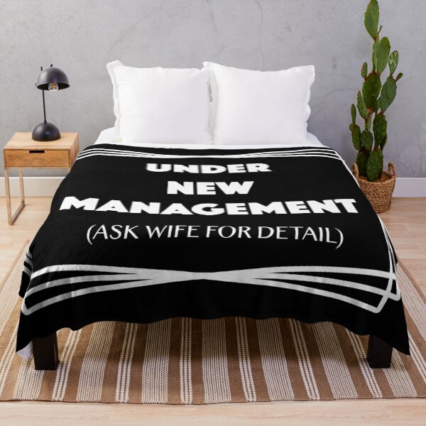 Item preview, Under New Management Ask Wife for Detail designed and sold by onicon.