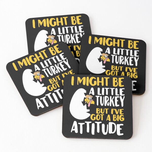 Item preview, Little Turkey Big Attitude - Cute Thanksgiving  designed and sold by eternallygifted.